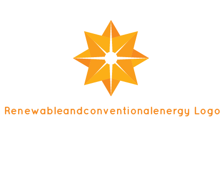abstract star logo