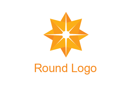 abstract star logo