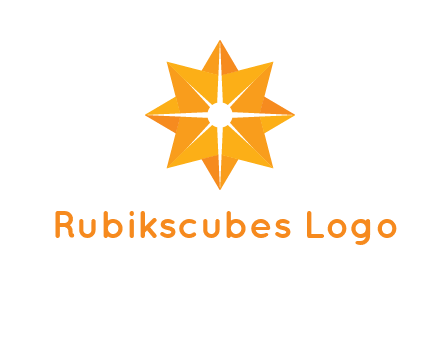 abstract star logo