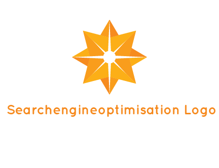 abstract star logo