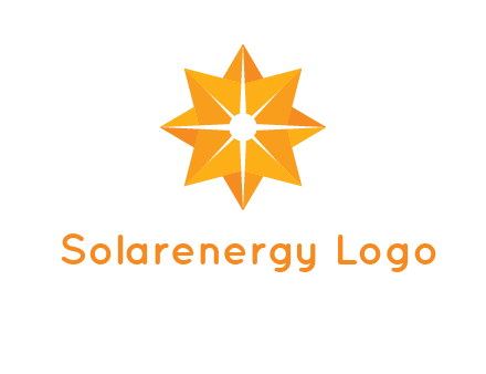 abstract star logo