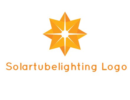 abstract star logo