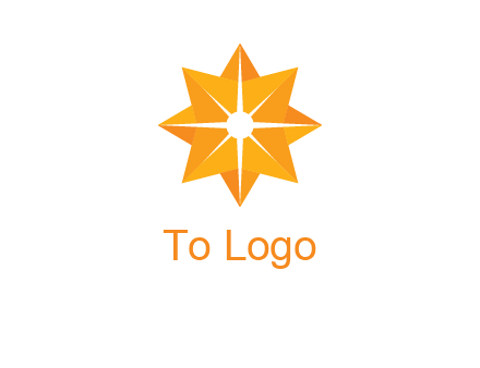abstract star logo