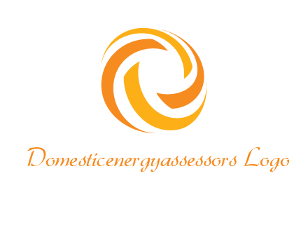 circular swoosh logo
