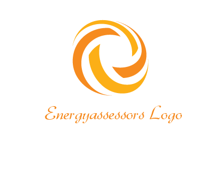 circular swoosh logo