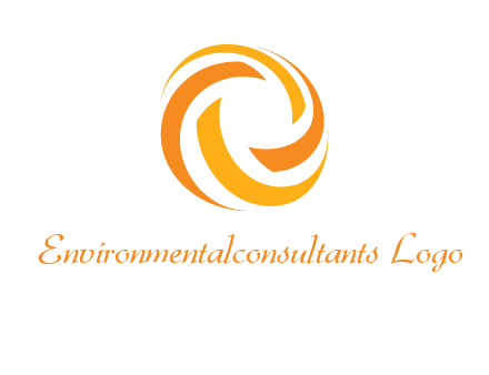 circular swoosh logo