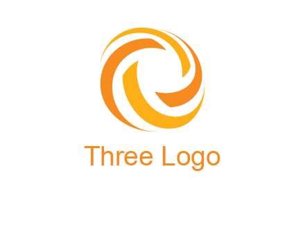 circular swoosh logo