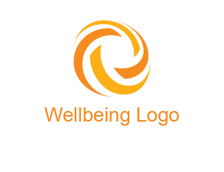 circular swoosh logo