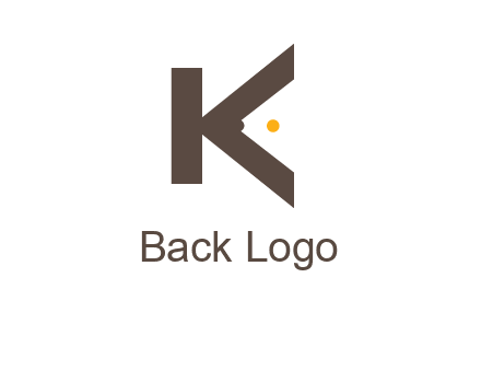fish in letter K logo