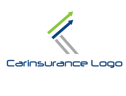 letter k in arrows finance logo