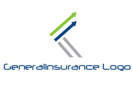 letter k in arrows finance logo