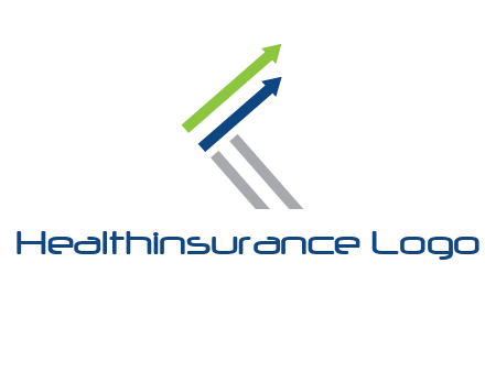 letter k in arrows finance logo