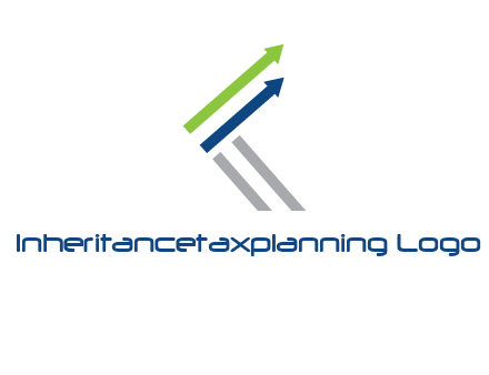 letter k in arrows finance logo