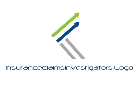 letter k in arrows finance logo
