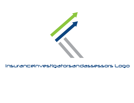 letter k in arrows finance logo