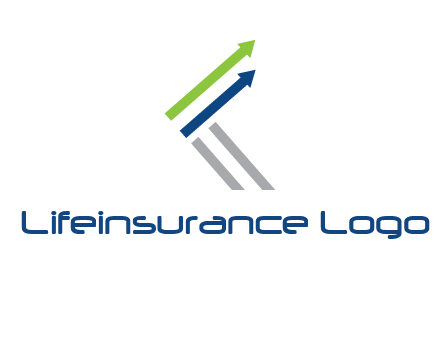 letter k in arrows finance logo