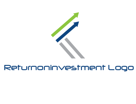 letter k in arrows finance logo