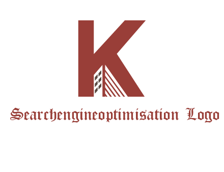 letter k building logo