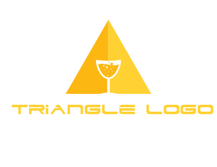 letter a pyramid logo