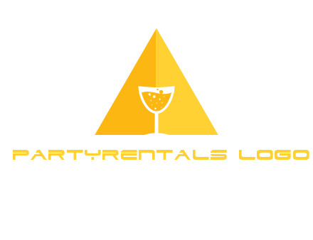 letter a pyramid logo