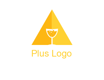 letter a pyramid logo