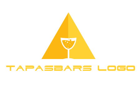 letter a pyramid logo