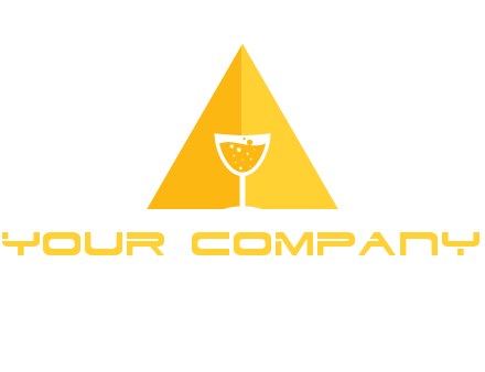 letter a pyramid logo
