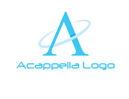 letter A swoosh logo