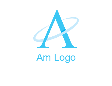 letter A swoosh logo