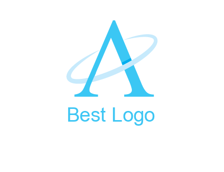 letter A swoosh logo