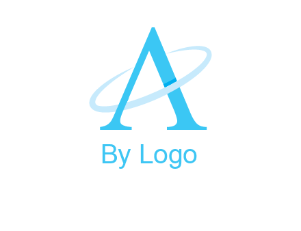 letter A swoosh logo
