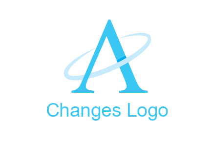 letter A swoosh logo