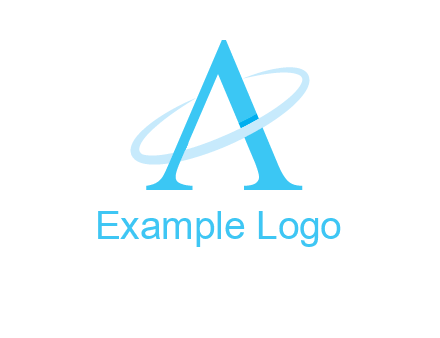 letter A swoosh logo