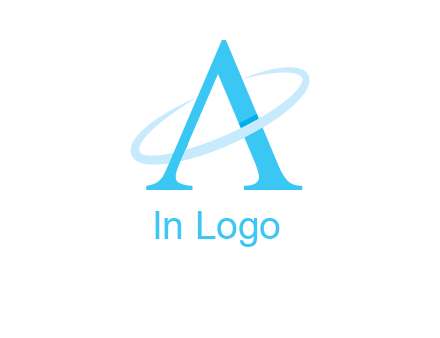 letter A swoosh logo
