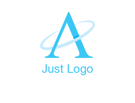 letter A swoosh logo