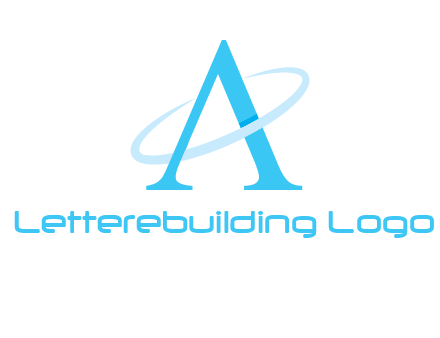letter A swoosh logo