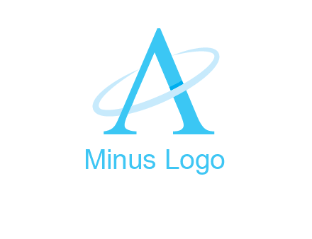 letter A swoosh logo
