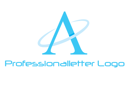 letter A swoosh logo