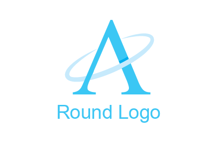 letter A swoosh logo