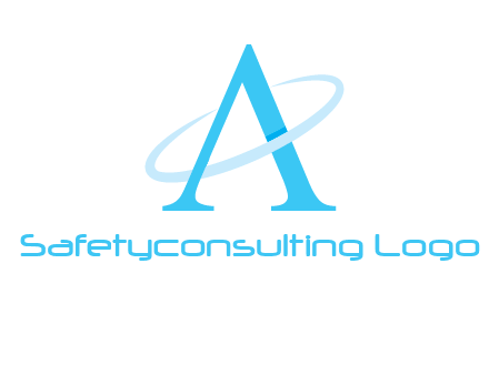 letter A swoosh logo