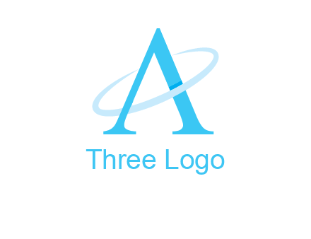 letter A swoosh logo