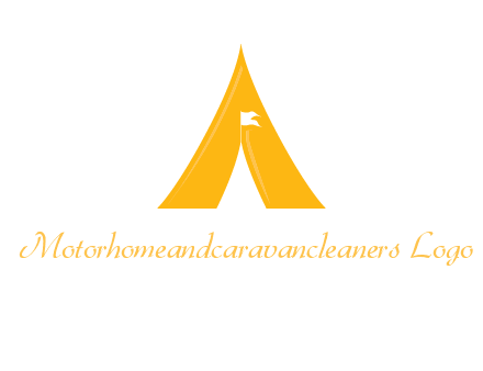 letter a tent icon