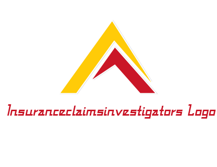 letter A mountain logo