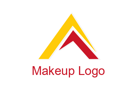 letter A mountain logo