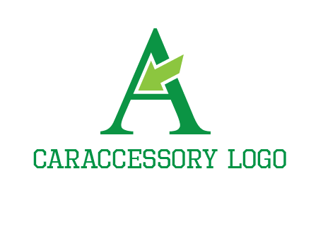 letter A arrow logo