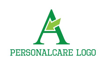letter A arrow logo