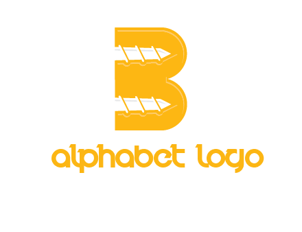 screws in letter B icon