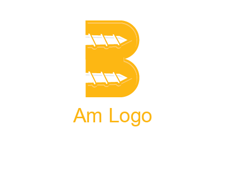 screws in letter B icon