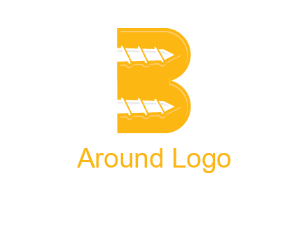 screws in letter B icon