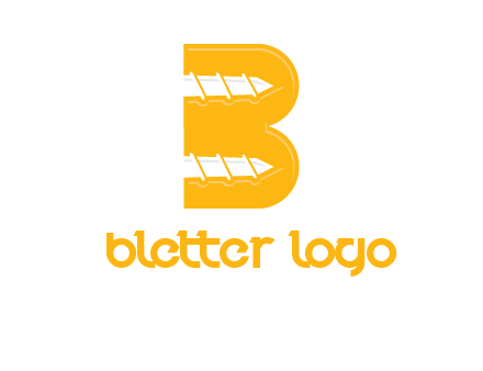 screws in letter B icon